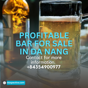 bar for sale in Da Nang. Very profitable.