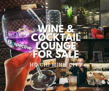 Business for sale in Ho Chi Minh city, HCMC. Classy and stylish wine and cocktail lounge for sale.